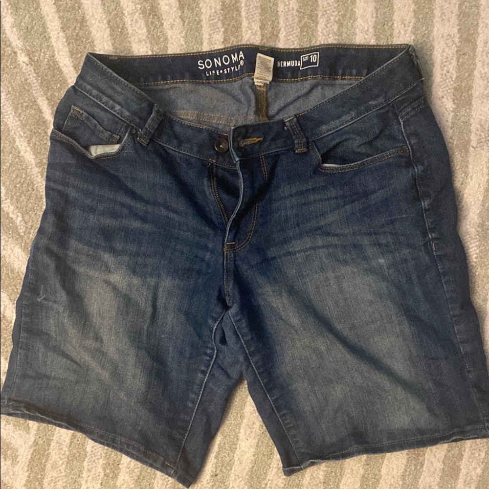 Sonoma Denim Bermuda Shorts